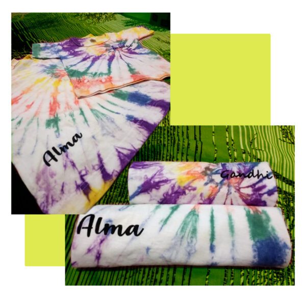Remera batik multicolor niños/as infancias - Imagen 3